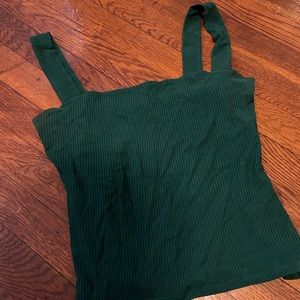 Reformation ribbed tank top